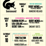 Bonsound à Canadian Music Week 2014