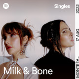 Milk & Bone covers On brûlera by Pomme and reimagines one of their songs for Spotify Singles